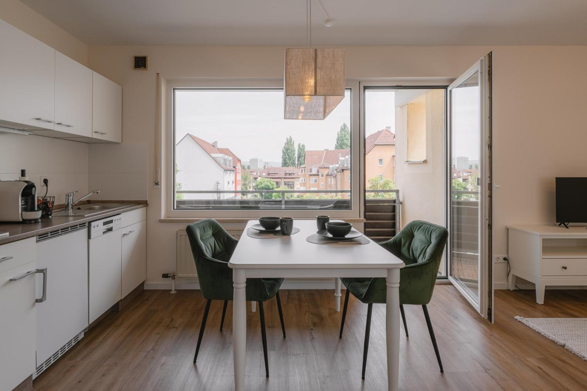Exklusiv & Zentral: 1-Zi. Apartment Mit Balkon Stellplatz Bayreuth Exterior photo